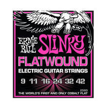 Ernie Ball P02593 Super Slinky Flatwound Electric Guitar Strings, 9-42 Gauge