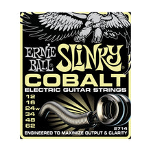 Ernie Ball P02714 Mammoth Slinky Cobalt Electric Guitar Strings, 12-62 Gauge