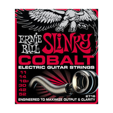 Ernie Ball P02716 Burly Slinky Cobalt Electric Guitar Strings, 11-52 Gauge