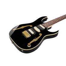 Ibanez PGM50-BK Paul Gilbert Signature PGM Series Electric Guitar, Black