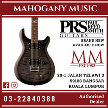PRS SE 277 Baritone Electric Guitar w/Bag, Charcoal Burst