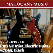 PRS SE Mira Electric Guitar w/Bag, Black