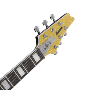 Ibanez PS60-GSL Paul Stanley Signature Electric Guitar, Gold Sparkle