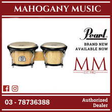 Pearl PWB100DX 511 Primero Pro Wood Bongo 7+8 1/2″, Natural
