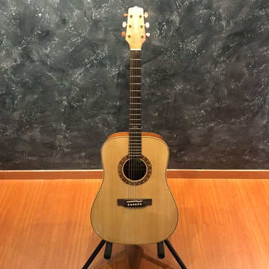 Takamine F370 Solid Spruce Dreadnaught Koa Acoustic Guitar