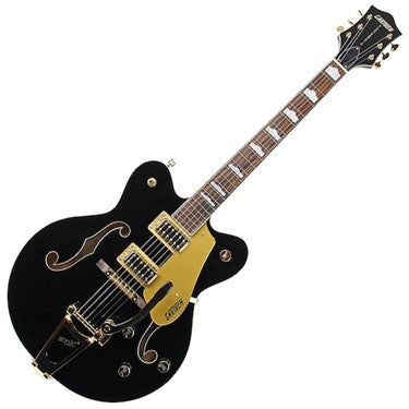 [PREORDER] Gretsch G5422T Ltd Ed Electromatic Hollowbody Doublecut Electric Guitar w/Bigsby, Black/Gold