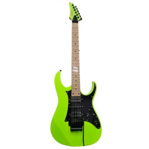 Raku Prestige Series RAKU-EZ77-NG Neon Green Electric Guitar