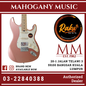 Raku Stratocaster Elegance Series RST-PRHII-MN Electric Guitar
