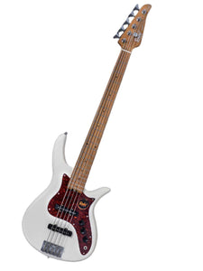 Raku Phantom Body Jazz Bass – Elegance Series – PHJB-PR5A-OW (Power Boost)