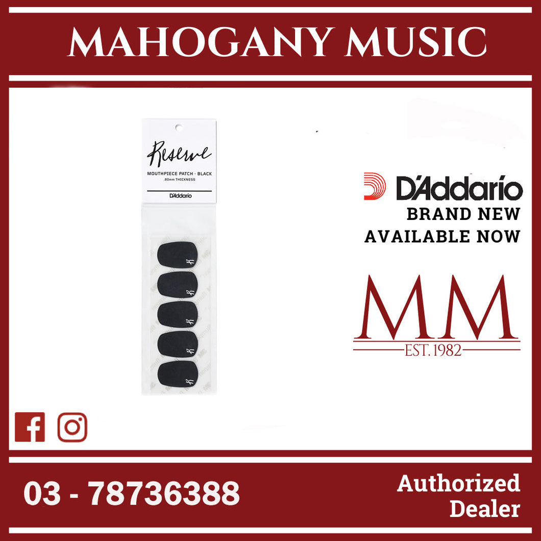 Reserve RMP01B Mouthpiece Patches, Black