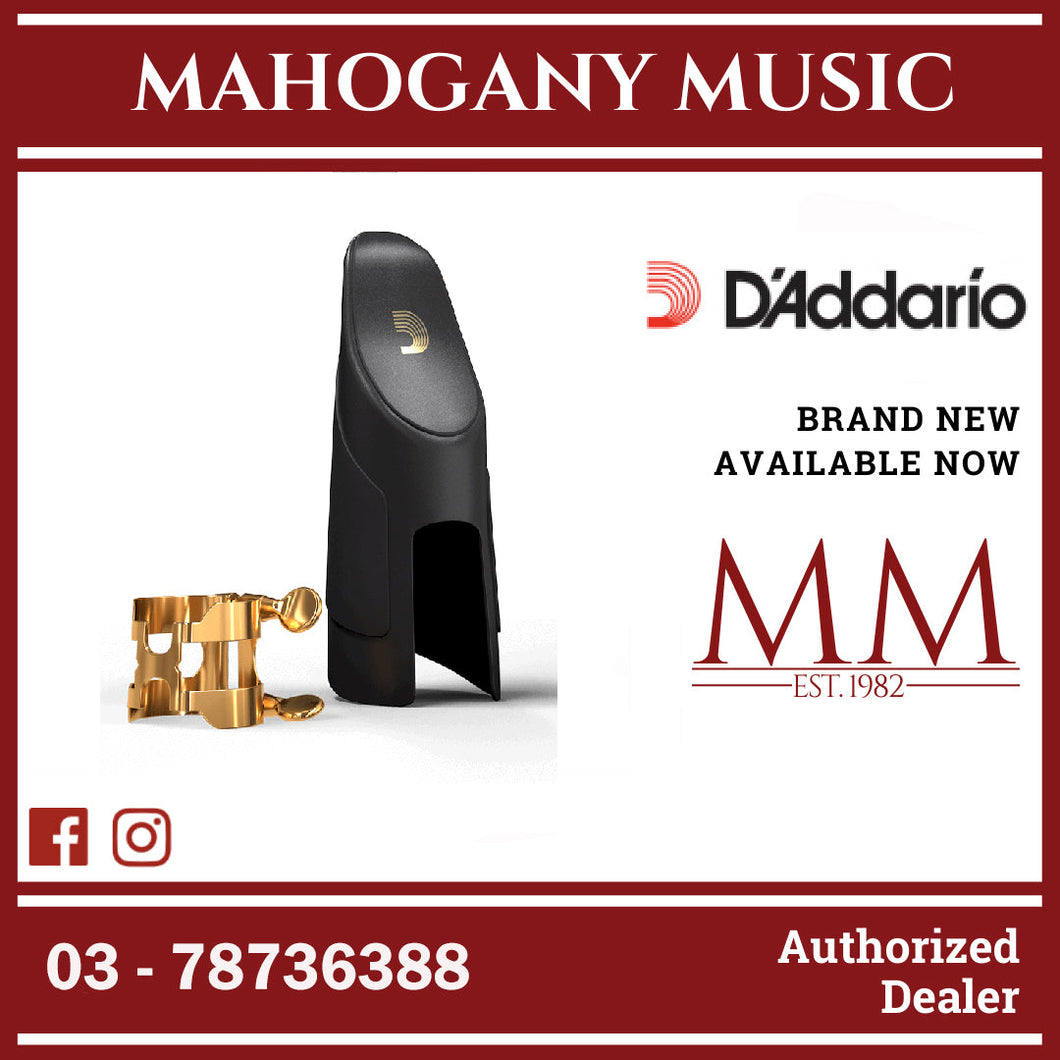 Rico by D’Addario HAS1G H-Ligature And Cap Alto