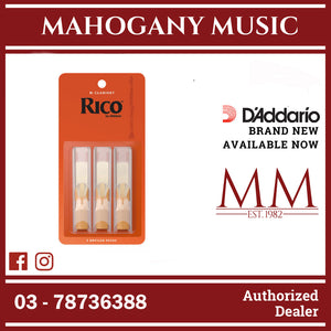 Rico by D'Addario RCA0335 Bb Clarinet Reeds, Strength 3.5, 3-Pack
