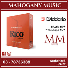 Rico by D’Addario RJA1015 Alto Saxophone Reeds, Strength 1.5, 10-pack