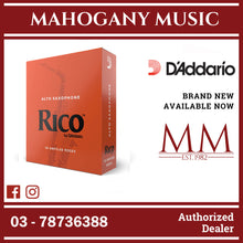 Rico by D’Addario RJA1030 Alto Saxophone Reeds, Strength 3.0, 10-Pack