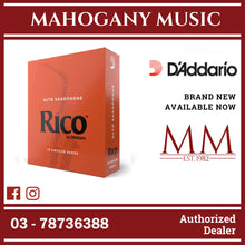 Rico by D’Addario RJA1035 Alto Saxophone Reeds, Strength 3.5, 10-Pack