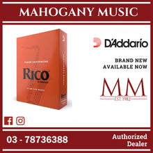 Rico by D’Addario RKA1015 Tenor Saxophone Reeds, Strength 1.5, 10-Pack
