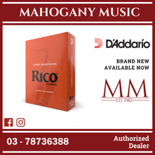 Rico by D’Addario RKA1020 Tenor Saxophone Reeds, Strength 2.0, 10-Pack