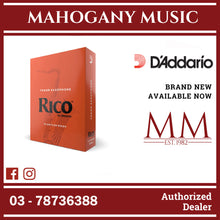 Rico by D’Addario RKA1030 Tenor Saxophone Reeds, Strength 3.0, 10-Pack