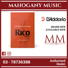 Rico by D’Addario RLA1030 Baritone Saxophone Reeds, Strength 3.0, 10-Pack