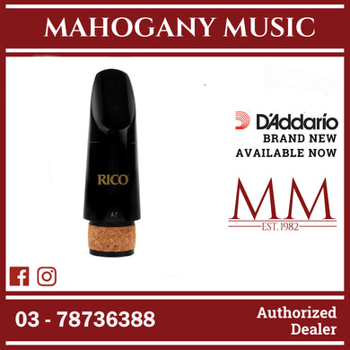 Rico by D'Addario RRGMPCBCLA7 Graftonite Bb Clarinet Mouthpieces, Large Chamber, A7