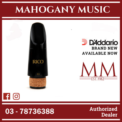 Rico by D'Addario RRGMPCBCLC3 Graftonite Bb Clarinet Mouthpieces, Small Chamber, C3