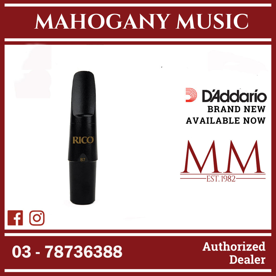 Rico by D'Addario RRGMPCBSXB7 Graftonite Baritone Saxophone Mouthpieces, B7