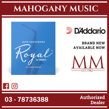 Royal by D’Addario RJB1035 Alto Saxophone Reeds, Strength 3.5, 10-Pack