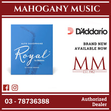 Royal by D’Addario RJB1040 Alto Saxophone Reeds, Strength 4.0, 10-Pack