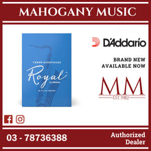 Royal by D’Addario RKB1030 Tenor Saxophone Reeds, Strength 3.0, 10-Pack