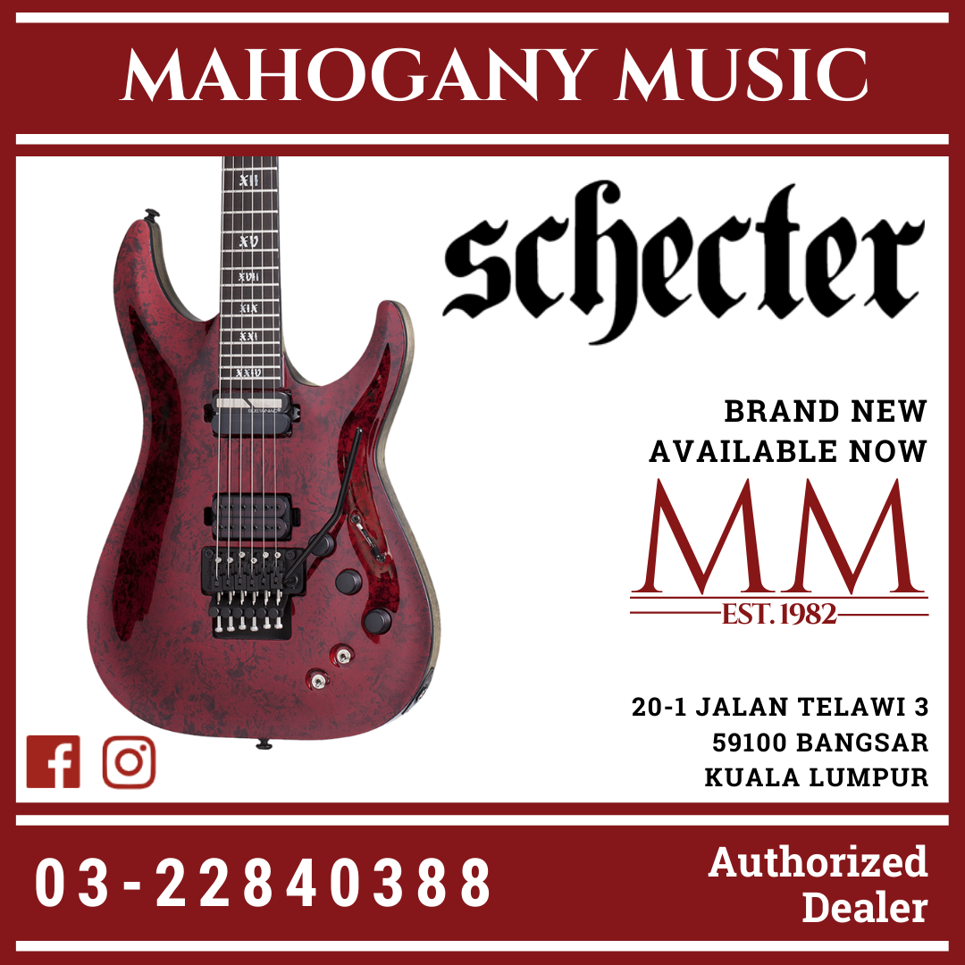 Schecter C-1 FR S Apocalypse Electric Guitar Red Reign [MIK] – Mahogany  Music
