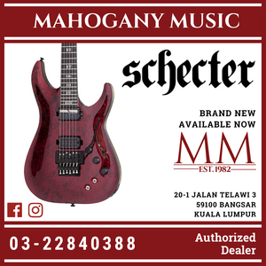 Schecter C-1 FR S Apocalypse Electric Guitar - Red Reign [MIK]