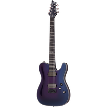 Schecter  HELLRAISER HYBRID PT-7 UV Ultra Violet Electric Guitar