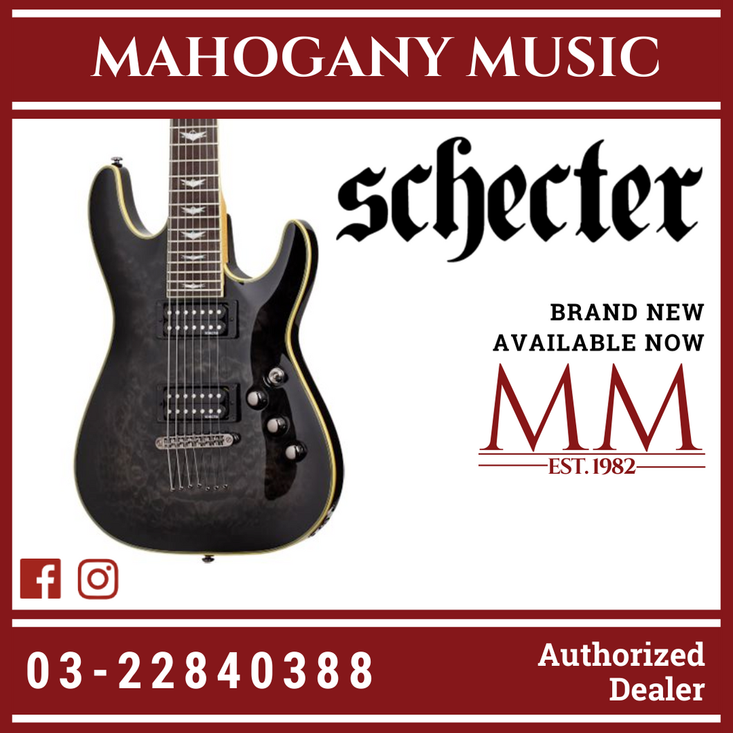 Schecter Omen Extreme-7 - See Through Black [MII]