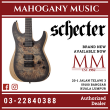 Schecter REAPER-6 SCB Satin Charcoal Burst Electric Guitar