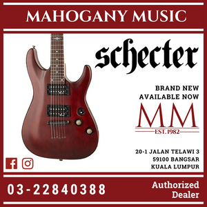 Schecter SGR C-1 - Walnut Satin Electric Guitar (C1)