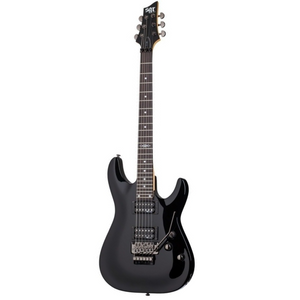 Schecter SGR C-1 with Floyd Rose - Midnight Satin Black Electric Guitar (C1)