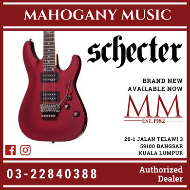 Schecter SGR C-1 with Floyd Rose - Walnut Satin Electric Guitar (C1)