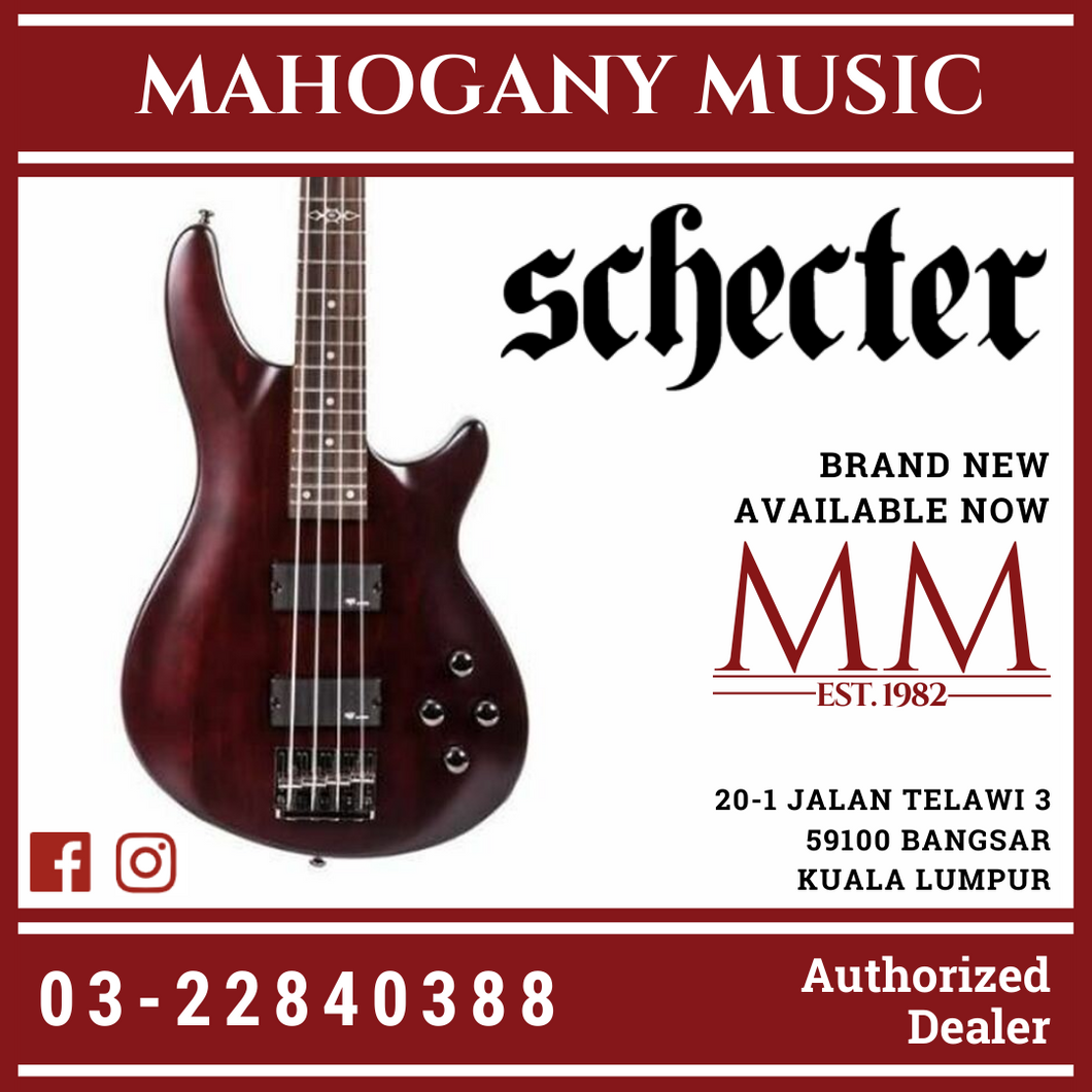Schecter SGR C-4 - Walnut Satin