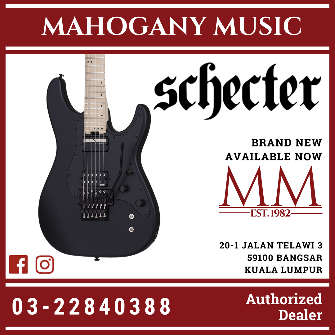 Schecter Sun Valley Super Shredder FR S - Satin Black [MII