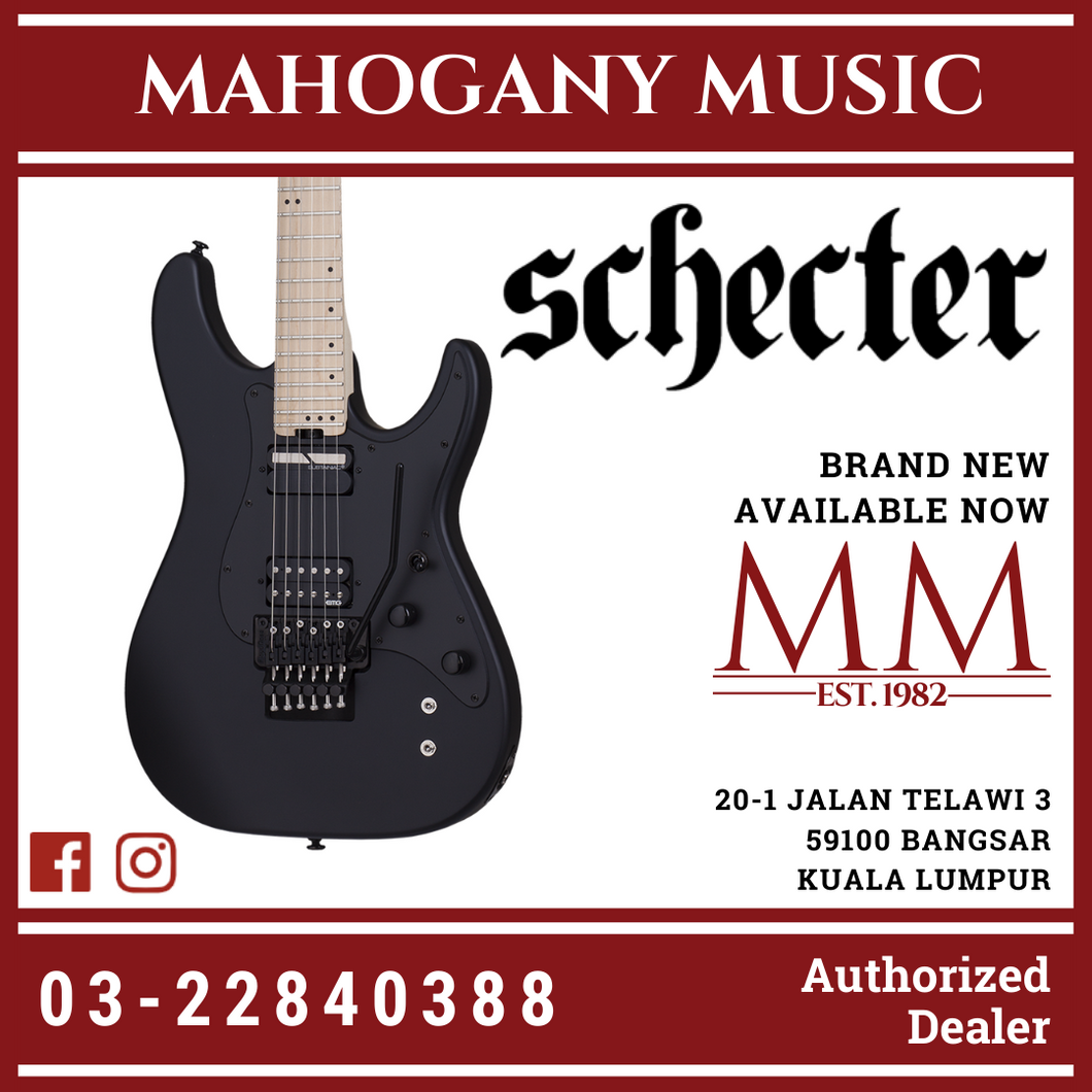 Schecter Sun Valley Super Shredder FR S - Satin Black [MII]