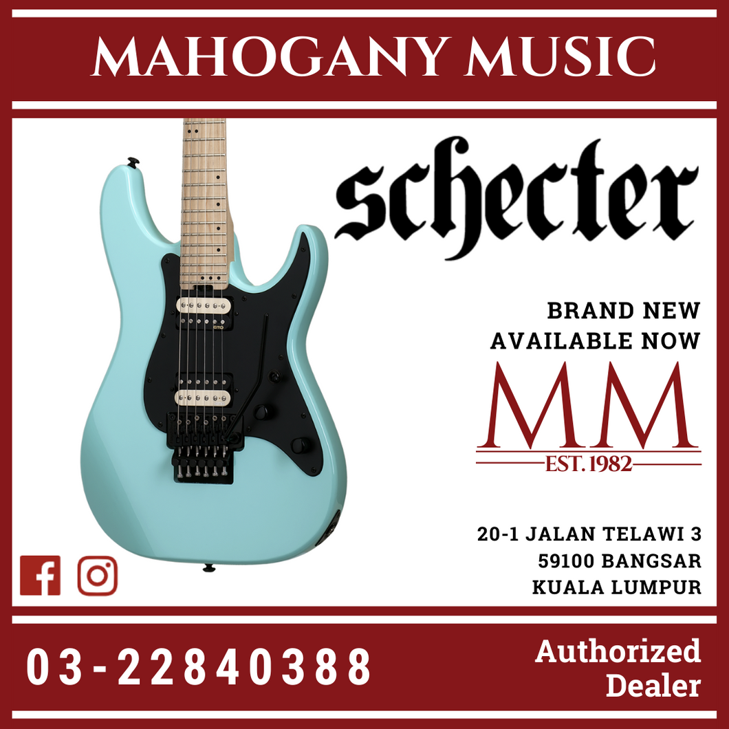 Schecter Sun Valley Super Shredder with Floyd Rose - Sea Foam Green [MII]