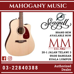 Seagull Coastline Slim CW Spruce QIT Acoustic Guitar 30910