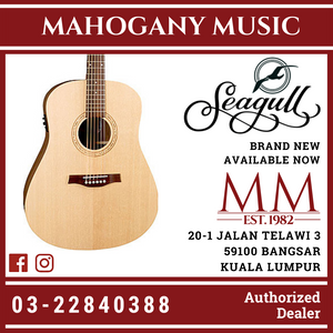 Seagull Walnut Isys T Acoustic Guitar 39555