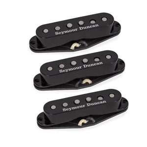 Seymour Duncan 11201-15-B Scooped Strat Guitar Pickup Set, Black