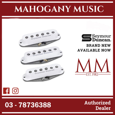 Seymour Duncan 11201-19-W Psychedelic Strat Guitar Pickup Set, White