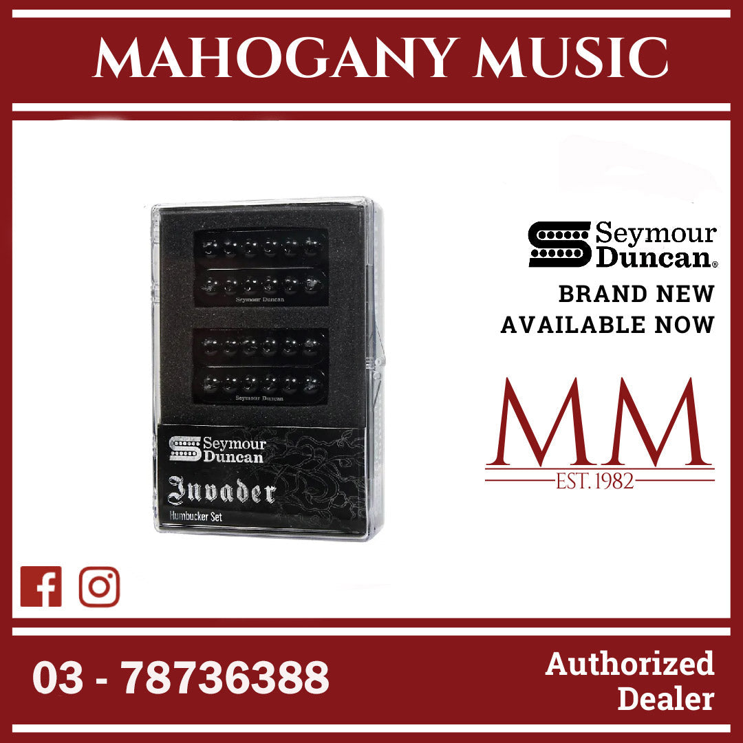 Seymour Duncan Invader Humbucker Set Black – België Seymour Duncan Invader Humbucker Set Black – België