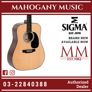 Sigma DM-1 Dreadnought Natural Acoustic Guitar