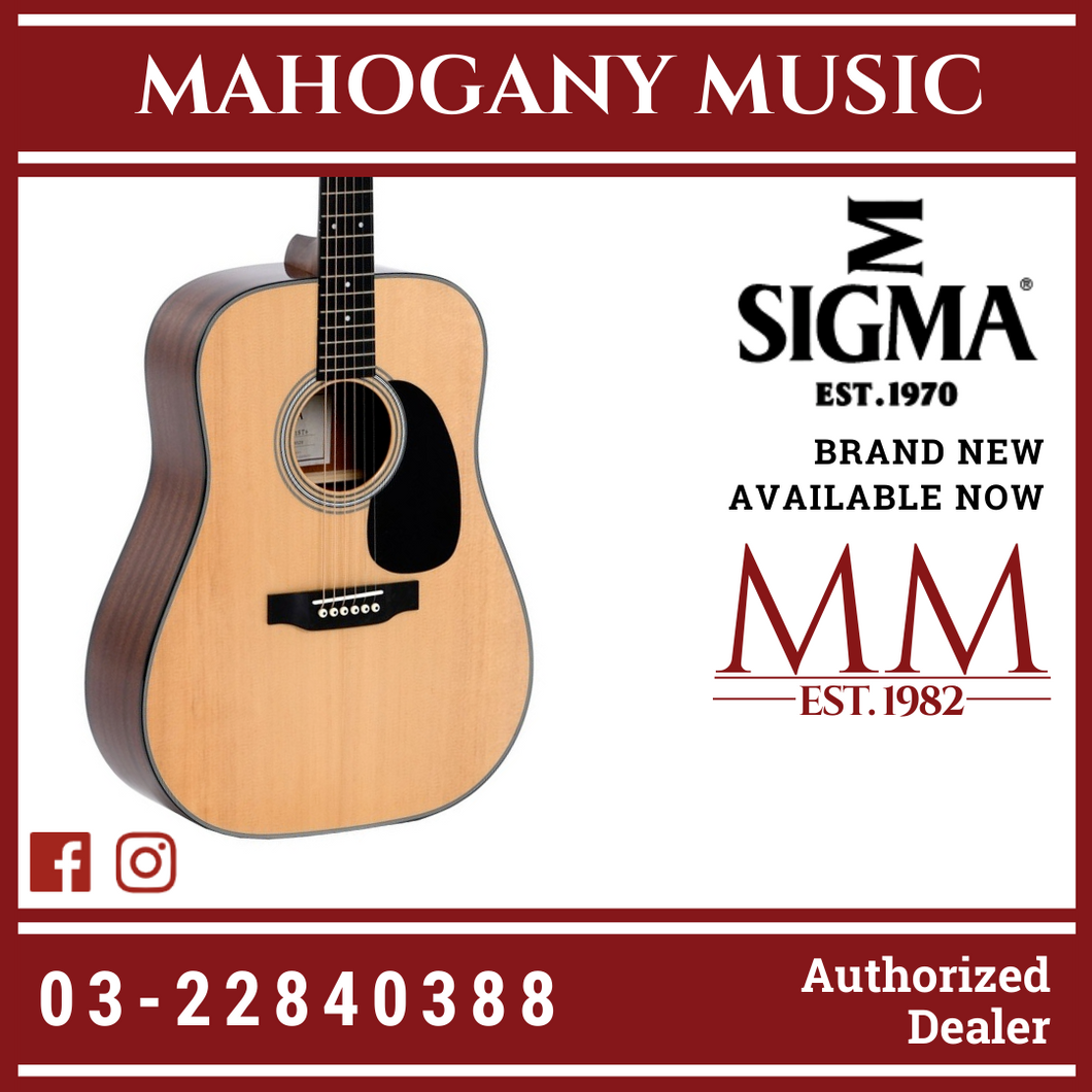 Sigma DM-1 Dreadnought Natural Acoustic Guitar