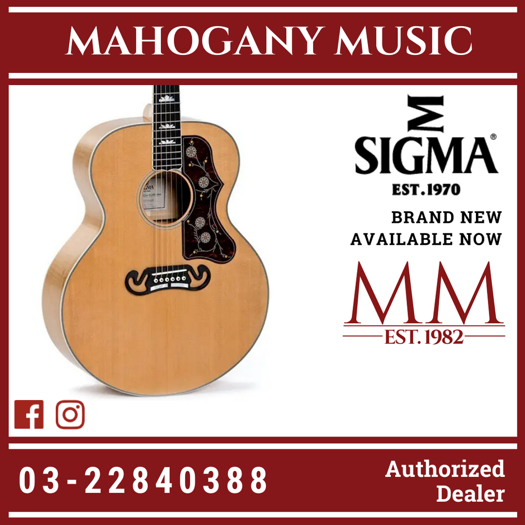 Sigma jumbo guitar deals