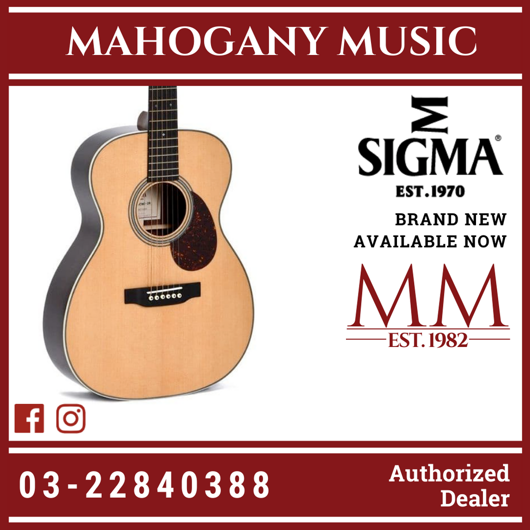 Sigma SOMR-28 Natural Acoustic Guitar
